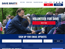 Tablet Screenshot of davebrat.com